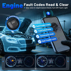 XTOOL Advancer AD20PRO OBD2 Bluetooth Scanner Full System Car Diagnostic Tool OBD2 Scanner Oil Reset & Battery Tests Code Reader