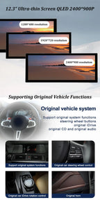 Navi GPS Stereo Car Video Multimedia Player for BMW 5 Series F10 F11 2018 - 2019 EVO System Android 16 Carplay Auto Accessories CM World