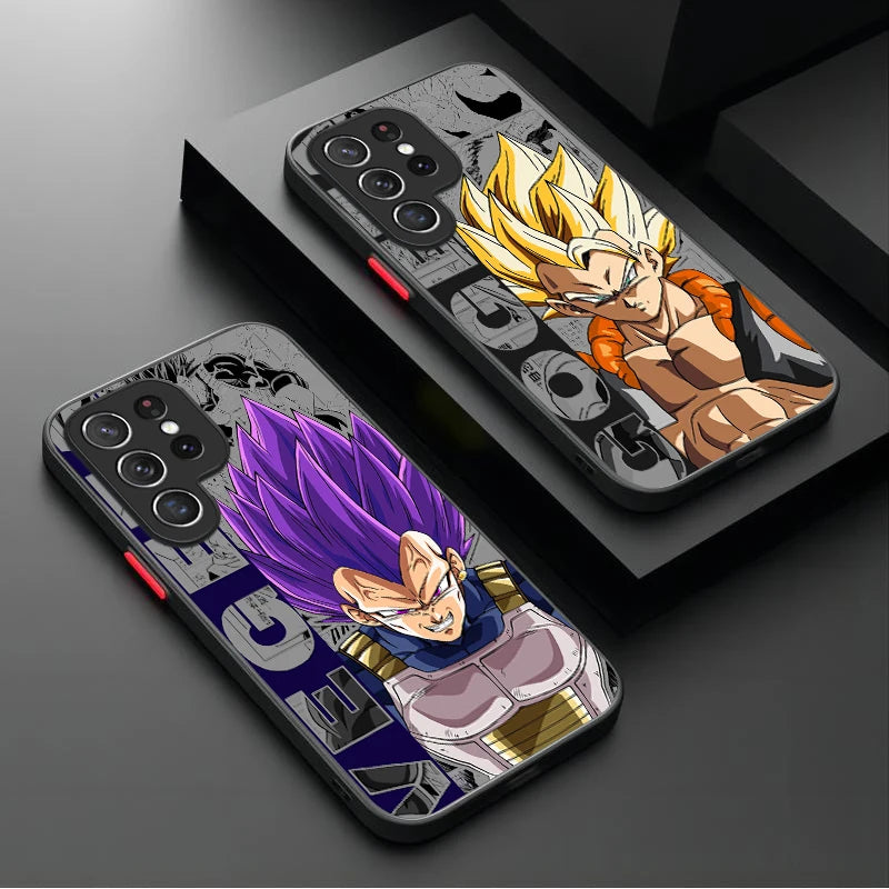 Dragon Ball Goku Vegetto Vegeta Gogeta Case For Samsung Galaxy S26 Edge S25 S24 S23 Ultra S22 Pro S21 Plus FE A07 4G A17 A37 A57