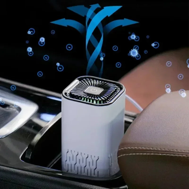 Air Purifiers Small Portable Hepa Filter Air Purifier Home Remove Smoke Odor Formaldehy for Car Bedroom Small Air Purifier CM World