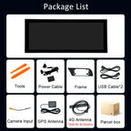 12.3 '' Ultra-thin Screen GPS Android 16 for Audi A4 B8 A5 2009 - 2016 BT Car Video Radio Multimedia Player 4G Auto Accessories CM World