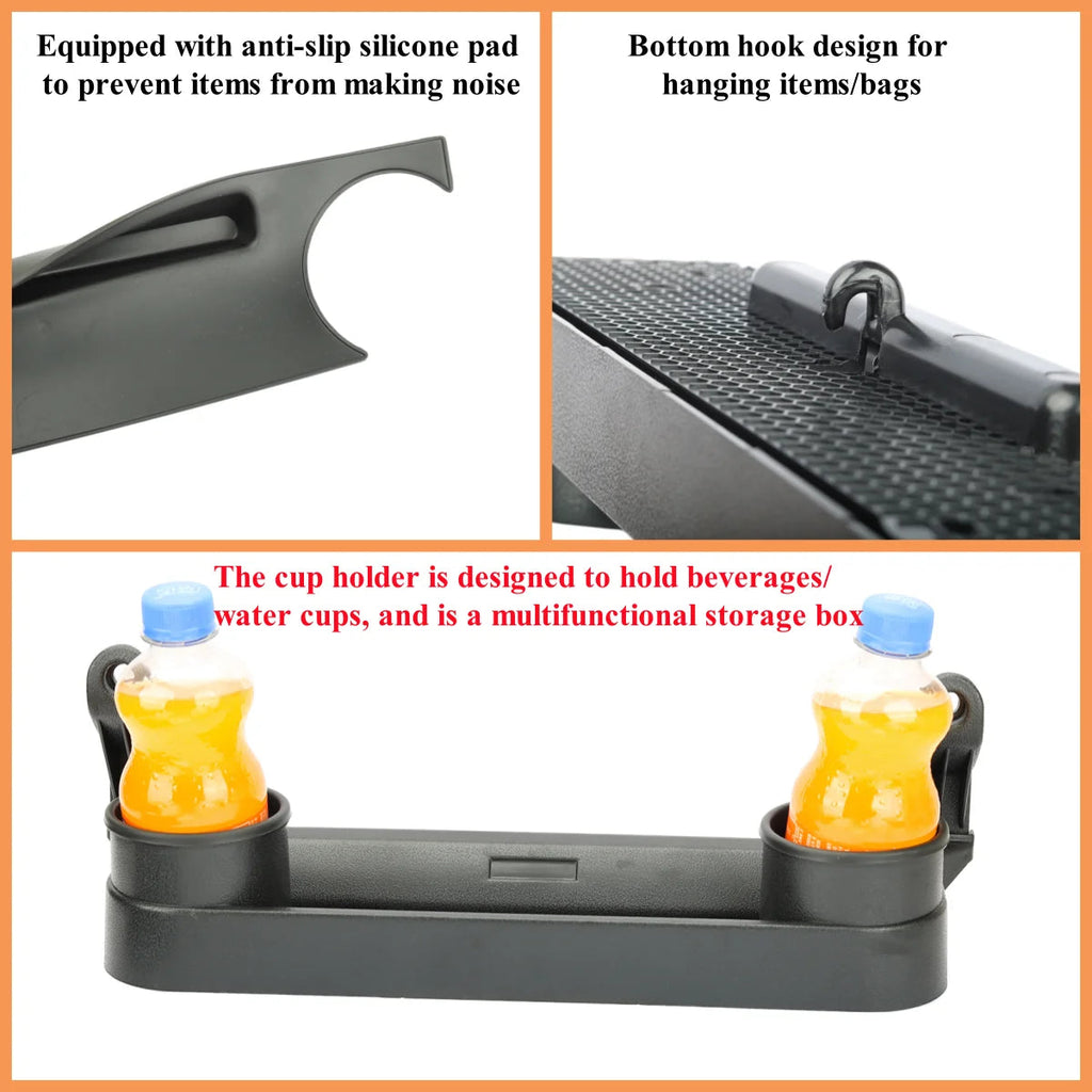 Car Co-pilot Handle Expansion Storage Box Multi-Function Cup Phone Holder Stand for Suzuki Jimny JB64 JB74 2019-2025 Accessories CM World