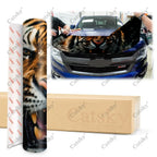 Wild Animal Fantasy Tiger Car Hood Vinyl Stickers Wrap Vinyl Film Engine Cover Decals Sticker Universal Car Hood Protective Film