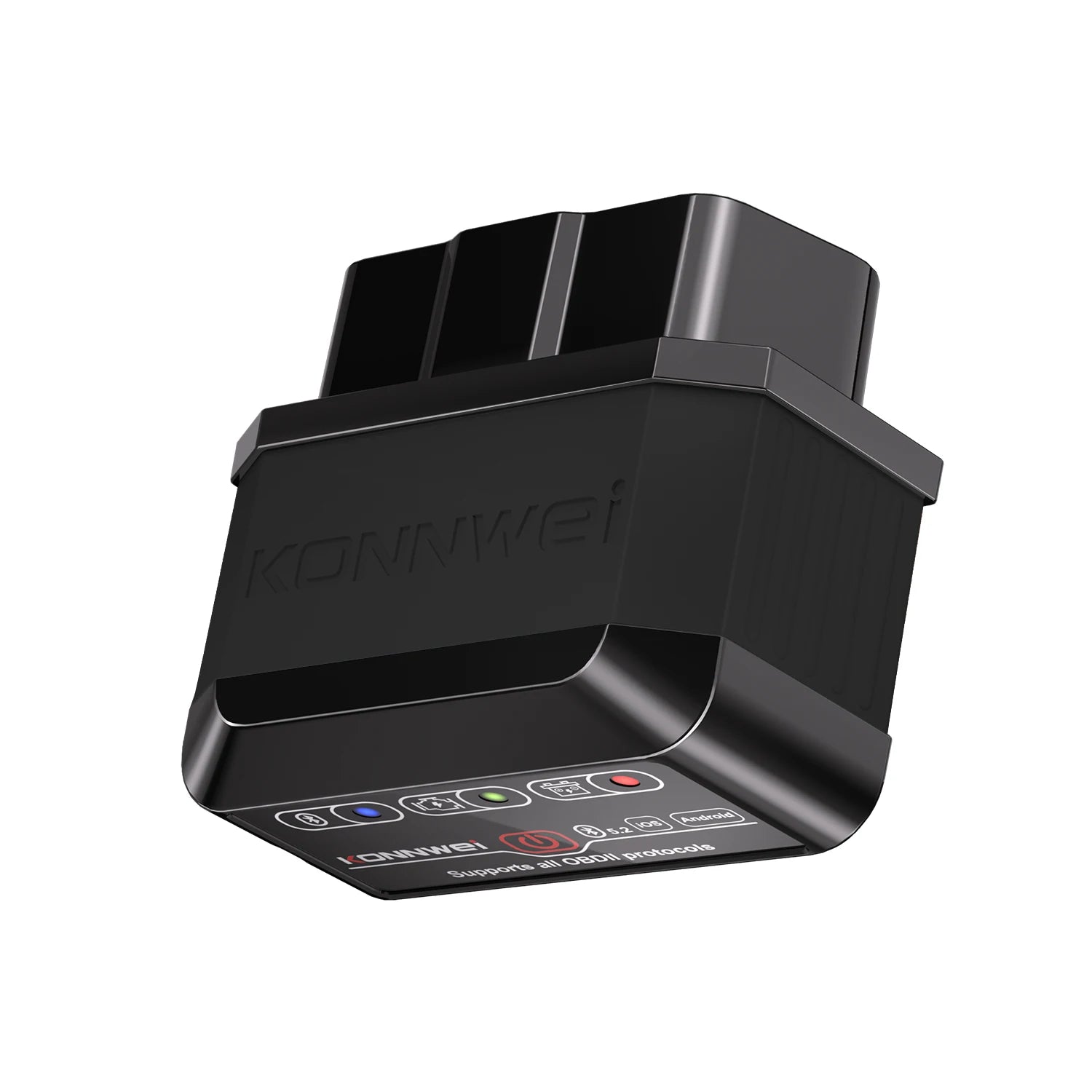 KONNWEI Car OBD2 Diagnostic Tool Bluetooth Connection MAXOBD App View Clear Engine Error Codes Car OBD2 Fault Scanning Tool Car Mobile World