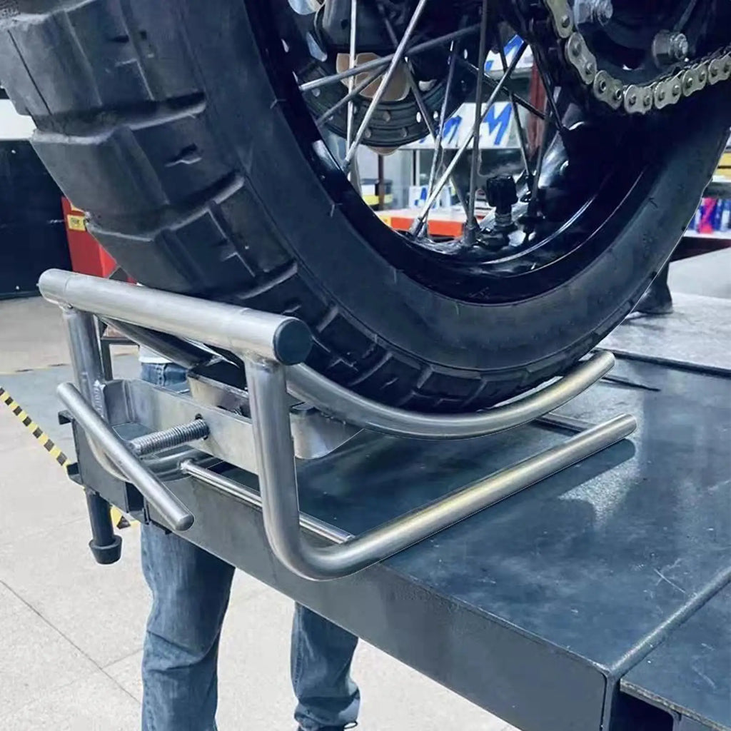 Motorcycle Tire Changing Stand Adjustable height motorcycle tire changing support Rear wheel lifter Rack for Motorcycle Tire CM World