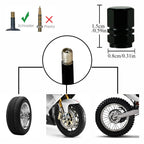 DSYCAR 4Pcs/lot Universal Car Moto Bike Tire Wheel Valve Cap Dust Covers Car Styling for Fiat Audi Ford Bmw Car VW Opel Mazda CM World