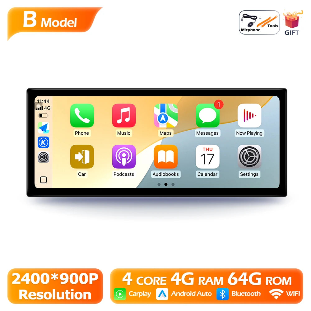 Android OS Bluetooth 12.3 inch For Mazda CX-5 2018 Car Radio Multimedia Video Player Navigation GPS Auto Carplay WIFI 2400*900P