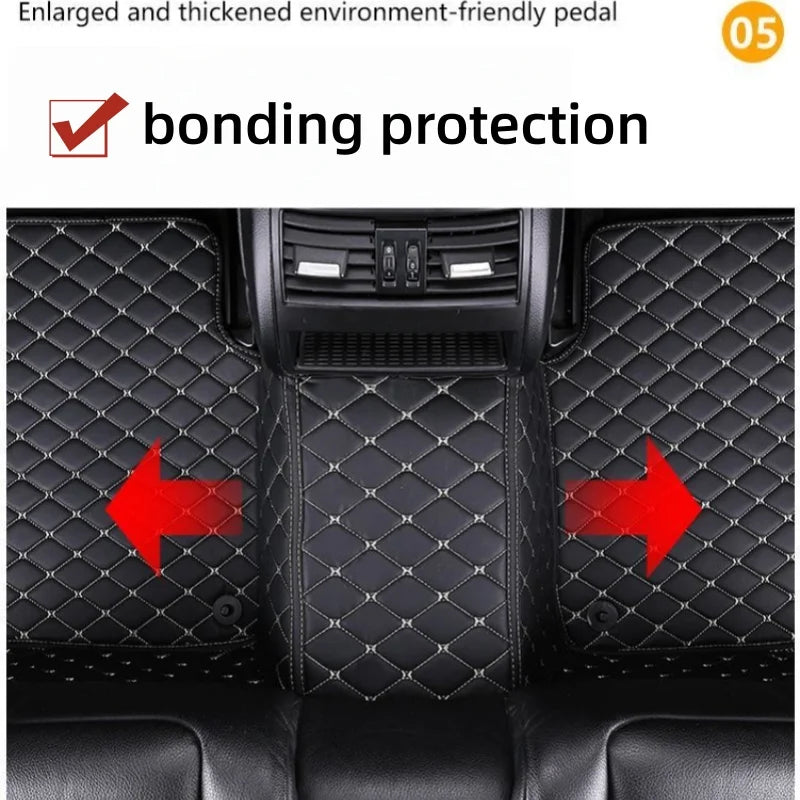 Customized Full Coverage Car Floor Mats Car Interior Accessories Carpet For Jaecoo J5 2024-2026 Carpets Fashion Rugs Pads