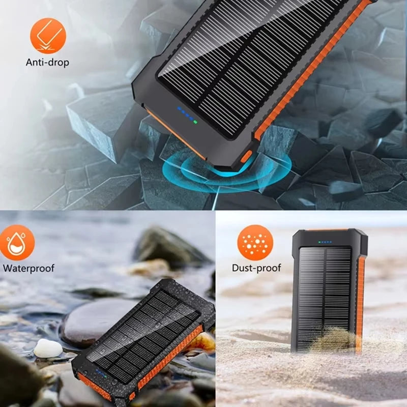 Lenovo NewSolar PowerBank Portable 500000mAh Large Capacity Super Fast Charging Outdoor External Battery For Huawei Samsung 2026 Car Mobile World