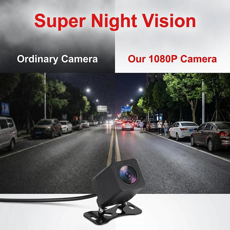 JISUIDA 4K Recording Car Camera DVR Night Vision Recorder 4Pin1080P HD Night Vision Reversing Camera Waterproof and Sunscreen