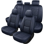 Car Seat Covers Full Set 5-Seats Waterproof Faux Leather Car Seat Cushion Protector Universal Fit for Most Cars SUVs Sedan