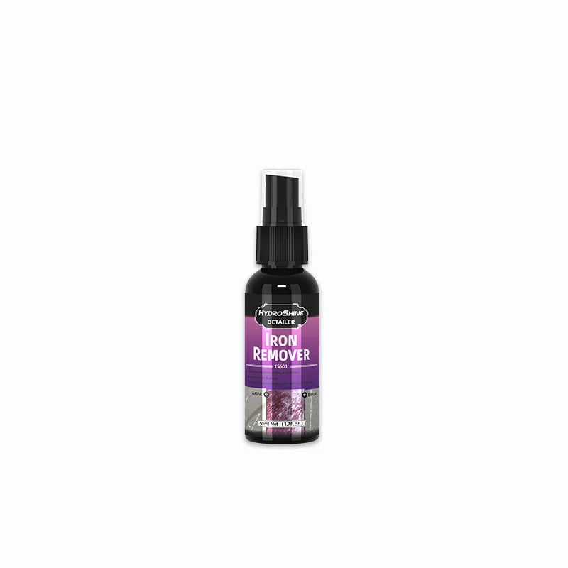 Hydroshine Iron Remover Car Detailing Fallout Spray Decontamination Kit Rust Remover Spray for Brake Rim Metal Surface Particles CM World