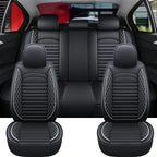 Full Coverage Pu Leather Car Seat Covers for HYUNDAI Tucson Santa FE i30 i40 Veloster Creta Elantra Car Accessories CM World