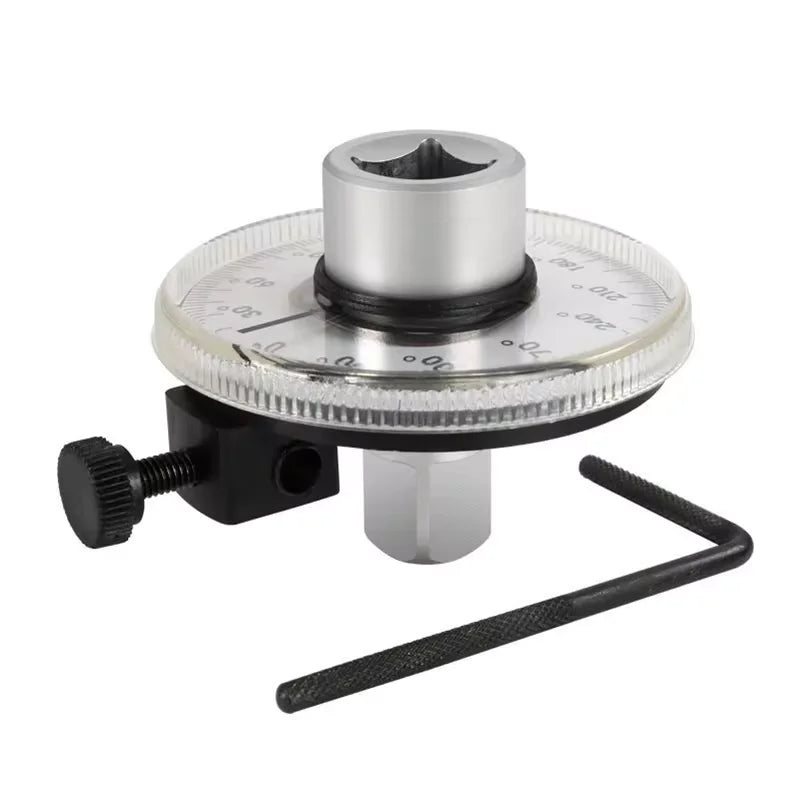1/2 Inch Adjustable Torque Wrench Torque Meter Dial Automotive Disassembly Tool Calibrated In Degree Hand Spanner Repair Tool