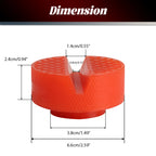 Universal Polyurethane Jack Pad Support Pinch Weld Slotted Floor Frame Rail Adapter Car Removal Repair Tool For VW Ford Renault CM World