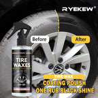 Tyre Gloss Tire Coating Spray Hydrophobic Sealant Wax For Car Wheel Auto Care Re-black Shine Chemistry Filler CM World