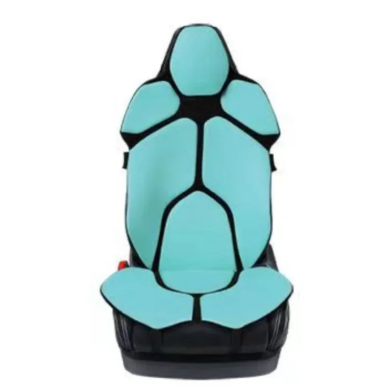 For BMW M2 2016-2026 Ergonomic Mesh Lumbar Support Cushion Massage Back Pad Breathable Car & Office Dual Use Auto Accessories
