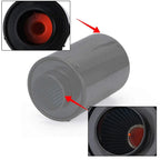 Universal 3" Racing Carbon Fiber Cold Feed Induction Kit Air Intake Kit Air Filter Box With Fan or Wihout  Fan CM World
