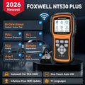 FOXWELL NT530 Plus with WIFI Pofessional Car OBD2 Scanner with 35+ Reset Function Airbag, ABS, Oil, EPB Reset Diagnostic Tools Car Mobile World