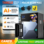 MUCAR BT200 MAX AI Automotive Tools OBD2 Bluetooth Scanner Bi-directional CANFD 15 Reset Full System For All Cars Lifetime Free
