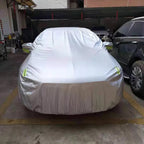 Outdoor Full Car Cover For Mazda 3 Axela Hatchback with Reflective Strips Waterproof Snowproof Dustproof UV Protection Car Mobile World