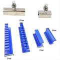 Blue Adhesive Glue Tabs Set Auto Paintless Dent: Repair Tool Long Pulling Tabs Body Removal