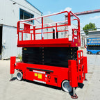 Low Noise Indoor Scissor Lift Table Hydraulic Aerial Work Platform Self Propelled Tracked Crawler Lift For Cleanroom Assembly Us CM World