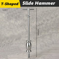 5Pcs Internal External Slide Hammer Puller Set Wheel Axle Bearing Remover Auto Car Front Rear Bearing Extractor Repair Tool