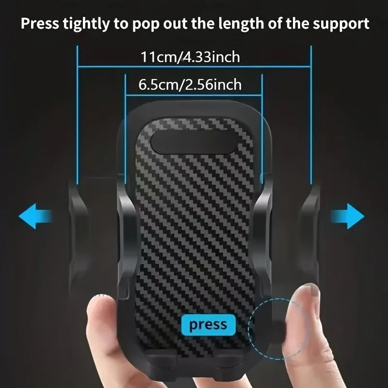 Sucker Car Phone Holder Mount Stand Suction Cup Smartphone Mobile Cell Support in Car Bracket For iPhone Xiaomi Huawei Samsung CM World