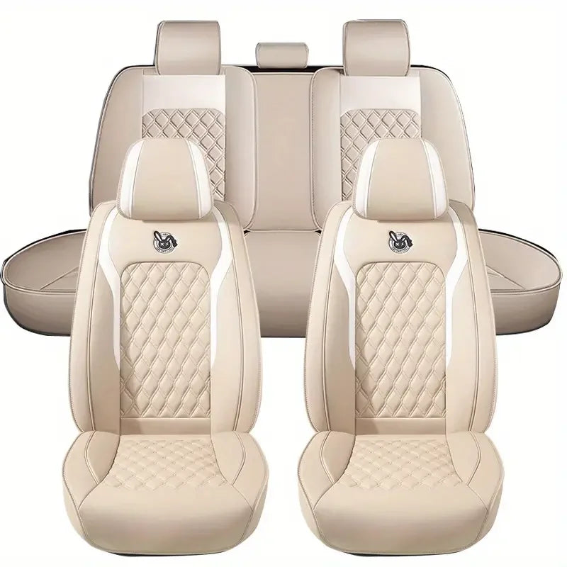 Five-seat car seat covers, Trendy Collection, stylish, durable, universal fit for most vehicles CM World