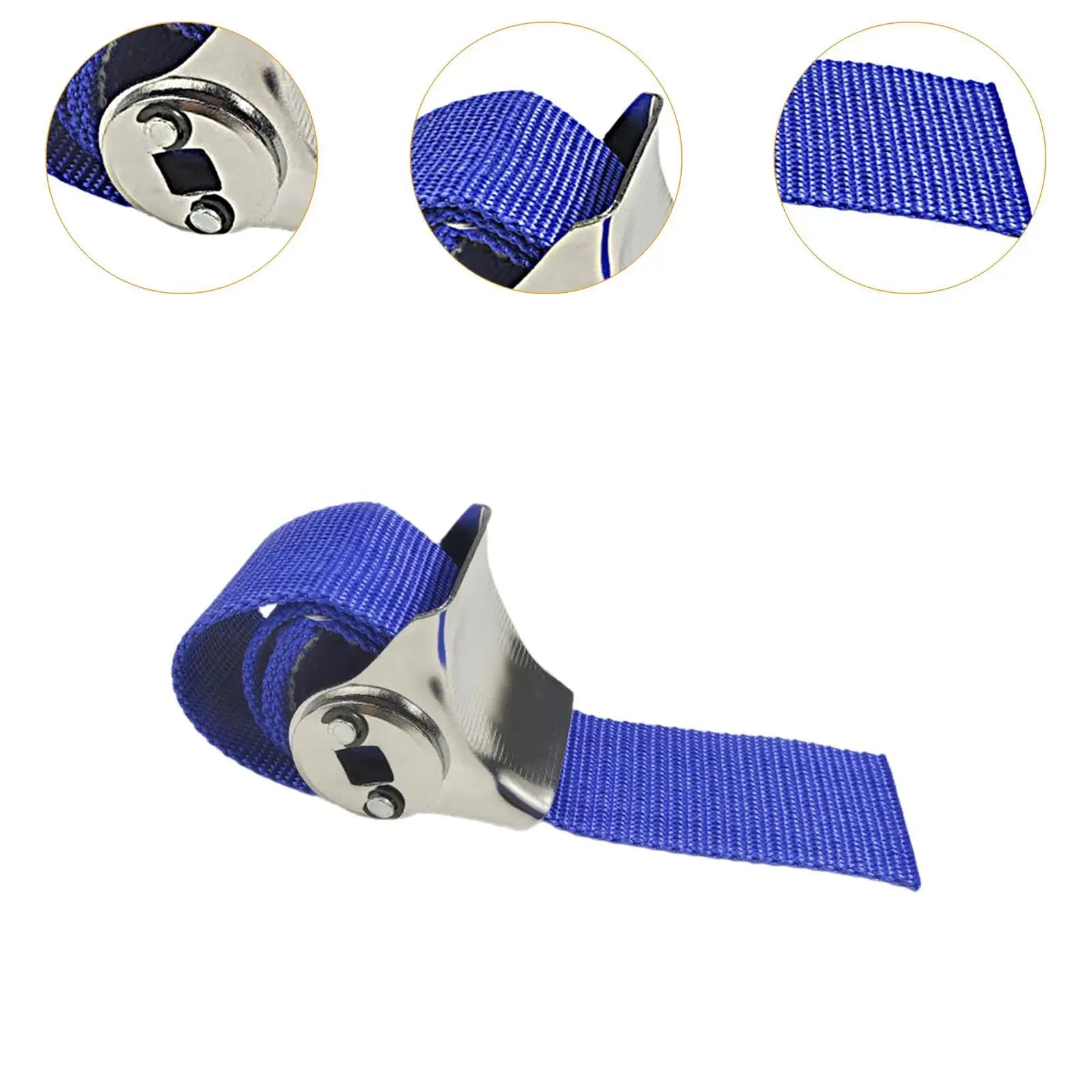Oil Filter Strap Wrench Anti Slip Multipurpose Adjustable Canvas Strap Replacement for Engine Filter Conduit Fittings Car Mobile World
