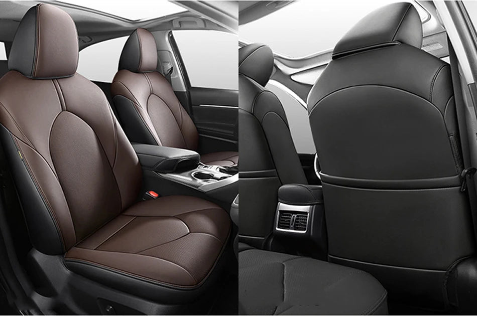 New Car Special Seat Covers 5 seats For Toyota Camry 2018 2019 2020 2021 2022 2023 2024  PU Cushion Car Seat Protection Cover