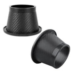 1 Set Universal Car Front Bumper Admission Air Turbo Air Intake Pipe Kit ABS Turbine Inlet Kit Pipe Air Funnel CM World