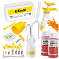 Brake Bleed Kit for Shimano Hydraulic Brakes, Brake Fluid Change Hydraulic Kits, Including 2Pcs 60ml Brake Fluid Mineral Oil CM World