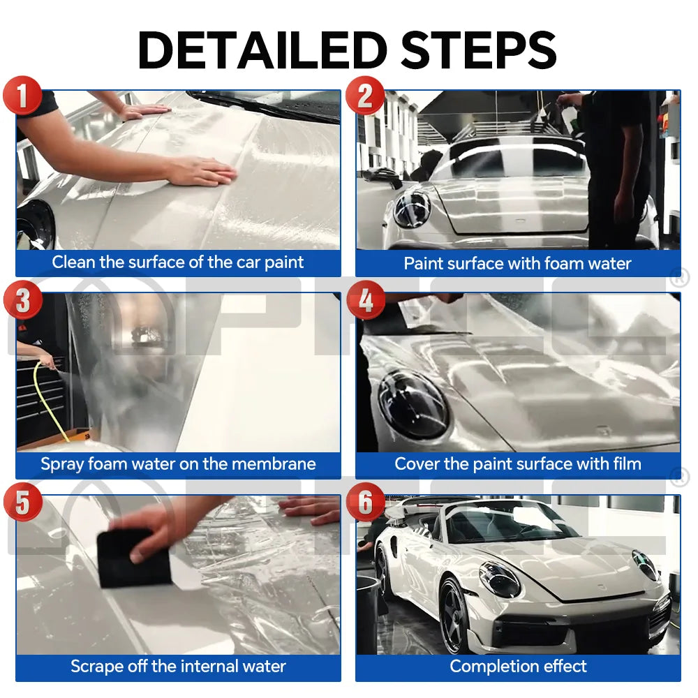 For BYD Ute Shark Base 2024-2025 9Mil TPU Paint Protection Film Car Body Sticker Anti-scratch Protective PPF Car Accessories Car Mobile World