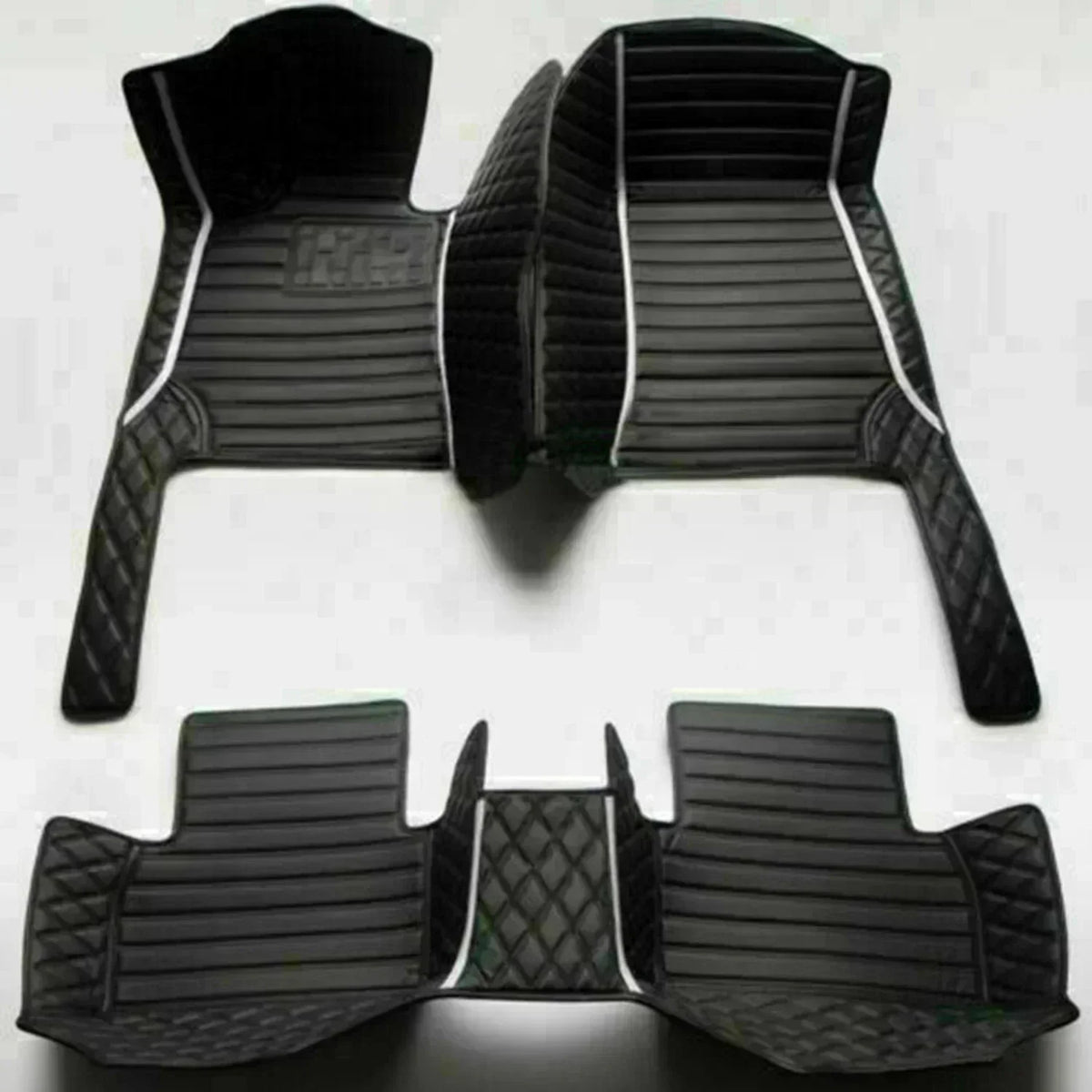Car Floor Mats For Opel Adam 2013 2014 2015 2016 2017 2018 2019 2020 Full Set Leather All Weather Waterproof Car Floor Mats