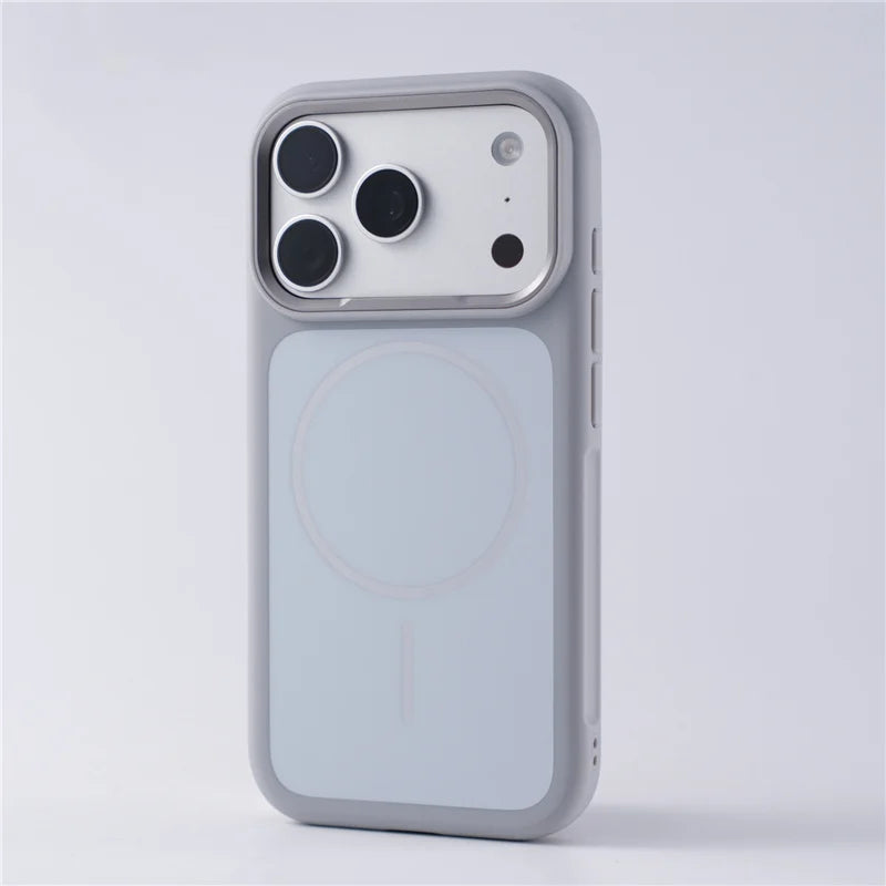 Original Double Color for Magsafe Case For iPhone 17Air 17Pro 17Pro Max Matte Magnetic Wireless Charge Hard Protective Cover Car Mobile World