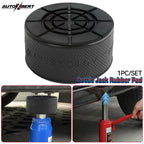 Rubber Bottle Jack Pad Support Point Adapter Jacking Car Removal Repair Tool For 10 Ton Bottle Jacks Auto Accessories 60 x 30mm CM World