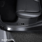 For Tesla New Model Y Launch Juniper 2025 ABS Front Rear Door Sill Protector Threshold Strip Anti-kick Guard Panel Waterproof CM World