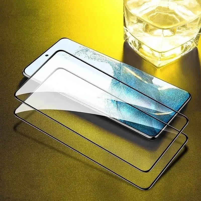 3 Pcs Tempered Glass For iPhone 17 16 15 14 13 12 11 Pro Max Plus Mini Curved Full Cover Screen Protector Car Mobile World