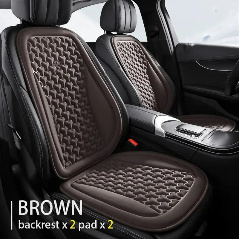 Karcle Car Seat Cover For Car Seats 3D Breathable Car Seat Protector Universal Auto Seat Cushion Convex Sweatproof Chair Mat Car Mobile World