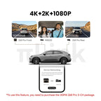 DDPAI Z60 Pro 4K Dash Cam Auto Dashcam Front GPS Car Camera for Dual SONY Sensor WiFi ADAS Night Vision DVR Video Recorder Car Mobile World