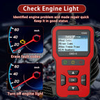 2025 Newest Model OBD2 Scanner Diagnostic Tool - Complete Fault Code Reader, Clear Error Codes, Data Stream, I/M Readiness Car Mobile World