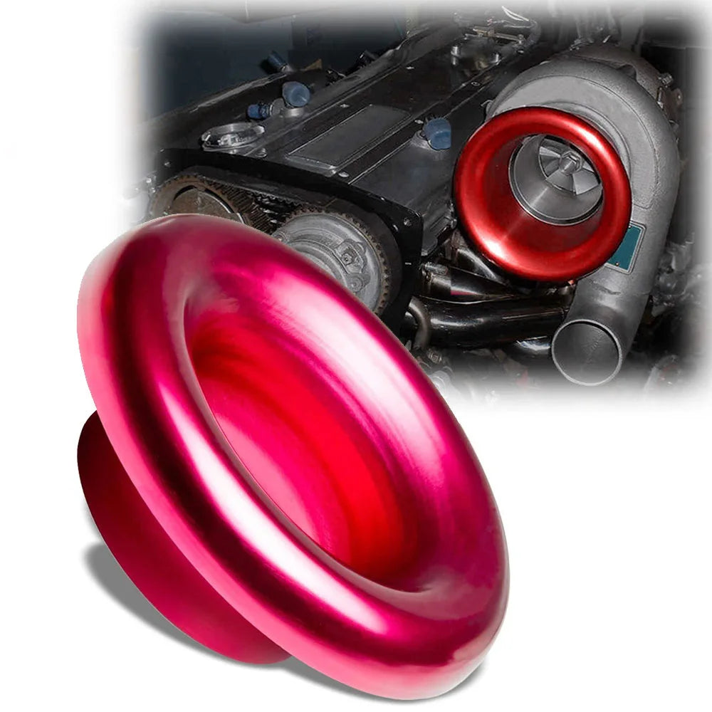 4 Inch Universal Short Bellmouth Velocity Stack Air Intake Turbo Horn Funnel Cover For Car Truck Performance Parts