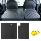 Full Cover Floor Mat with Door Sill Protector All Weather TPE Anti-Slip Floor Trunk Mats Cargo Liner for Tesla Model 3 Highland