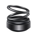 Solar Powered Aromatherapy Diffusers Portable Double Ring Aroma Diffuser Rotating Suspension Car Decoration Accessories