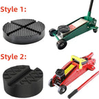 Universal Rubber Jack Pad Support Pinch Weld Slotted Floor Frame Rail Adapter Car Removal Repair Tool CM World