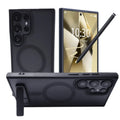 UYUXIO Magnetic Mobile Phone Case with Kickstand for Samsung Galaxy S26 S25 S24 S23 Ultra FE S22 Plus A16 A55 A56 Stand Cases Car Mobile World