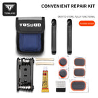 TOSUOD Bicycle Repair Tools Kit,Multifunction Bike Accessories with Pump Wrench,Portable Motorcycle Universal Repair Tool Set CM World