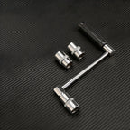 Torque Multiplier Wrench Set 1/2 Drive Heavy Duty Lug Nut Remover with 17 19 21 22mm Sockets Car Tire Repair Tool